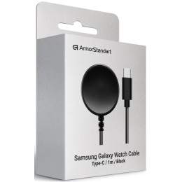 Зарядный кабель ArmorStandart для Samsung Galaxy Watch Type-C 1m black (ARM80856)