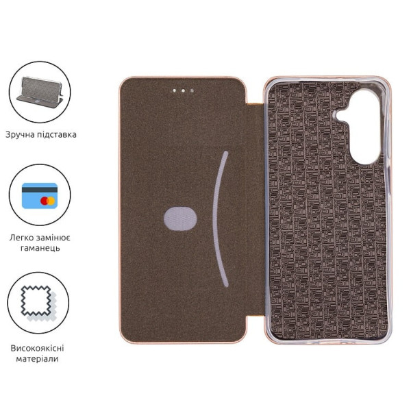 Чехол-книжка ArmorStandart G-Case для Samsung A17 A175 Rose Gold (ARM86785)