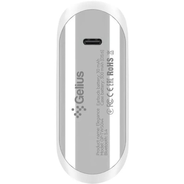 Bluetooth-гарнітура Gelius Elegance GP-TWS044 White