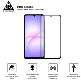 Защитное стекло ArmorStandart Pro для Samsung A07 A175 (ARM86511) 2