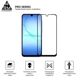 Защитное стекло ArmorStandart Pro для Samsung A17 A175 (ARM86510) 2