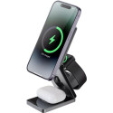 Беспроводное зарядное устройство Proove Titan Volt 3 in 1 Gray (WSTV15000003)