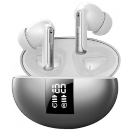 Bluetooth-гарнитура Proove Thunder Buds SE TWS with ANC (APP) Silver (TWTBSE01AP03)