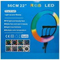 Лампа кільцева RGB LED 56см