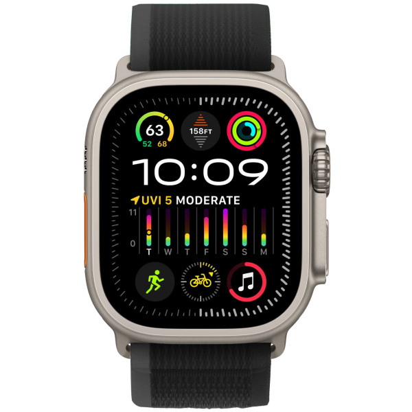 Ремешок ArmorStandart Trail Loop для Apple Watch 49/46/45/44/42 (Series 1-3) Black (ARM74228)