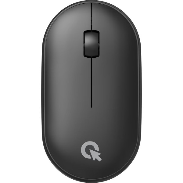 Мишка OfficePro M185B Silent Click Wireless Black