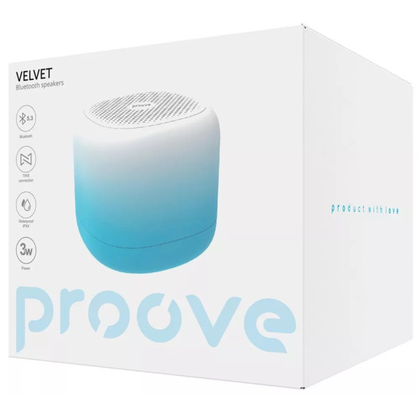 Колонка Proove Velvet 3W Blue (PDVE050010008)