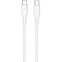 Кабель Proove GridLine Type-C to Type-C 60W 1m White (CCGL60002202)