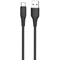 Кабель Proove GridLine USB to Type-C 3A 1m Black (CCGL15001201)