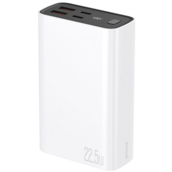 Power Bank Proove Hyper Flux Plus 22.5W 20000mAh White (PBF222120002)