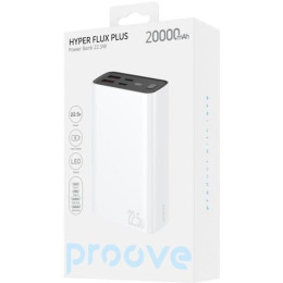 Power Bank Proove Hyper Flux Plus 22.5W 20000mAh White (PBF222120002)