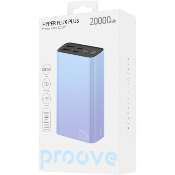 Power Bank Proove Hyper Flux Plus 22.5W 20000mAh Gradient (PBF222120009)