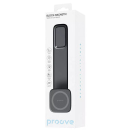 Автомобільний тримач Proove Block Magnetic Stick-on Car Mount Magnetic Ring Black (CHBM00000001)