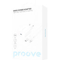 Мережевий зарядний пристрій Proove Rapid 20W (Type-C) + cable Type-C to Lightning White (WCRP20012102)