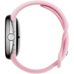 Смарт-часы Google Pixel Watch 3 41mm Wi-Fi Polished Silver Aluminum Case/Rose Quartz Active Band