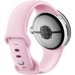 Смарт-часы Google Pixel Watch 3 41mm Wi-Fi Polished Silver Aluminum Case/Rose Quartz Active Band