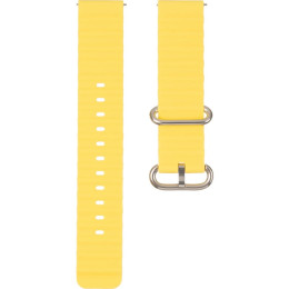 Ремешок Flat marine style 20 mm Yellow