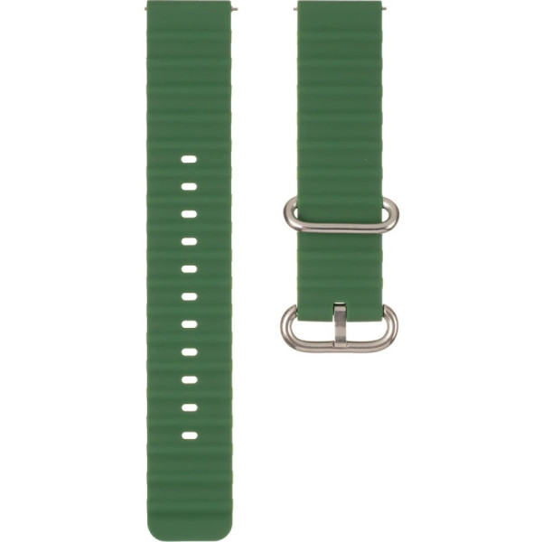 Ремешок Flat marine style 20 mm Green