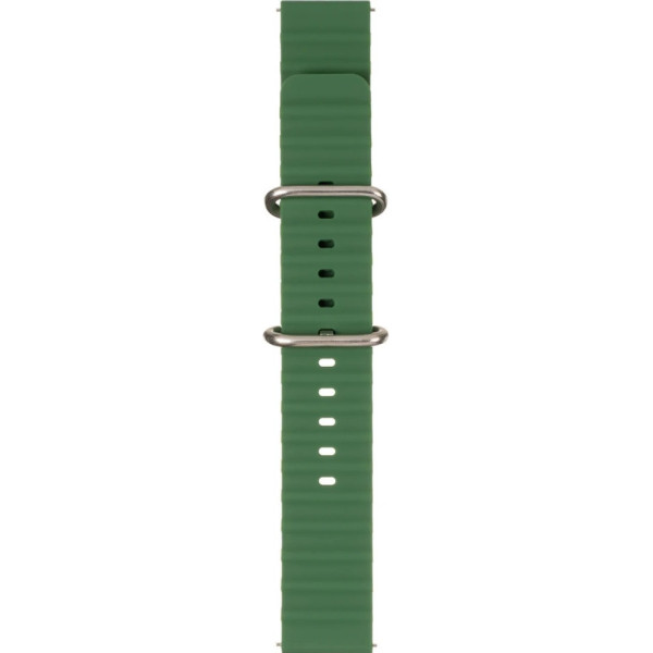 Ремінець Flat marine style 20 mm Green