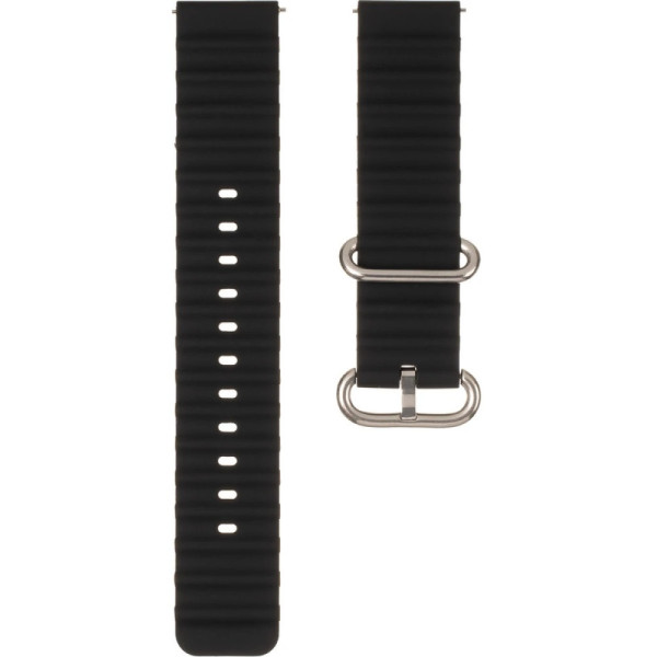 Ремешок Flat marine style 20 mm Black