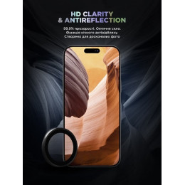 Захисне скло для камери ArmorStandart Supreme BI для iPhone 16 Pro/16 Pro Max Black (ARM79419)