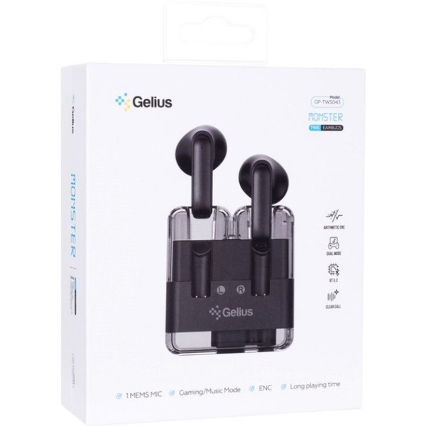 Bluetooth-гарнітура Gelius Monster GP-TWS043 Black