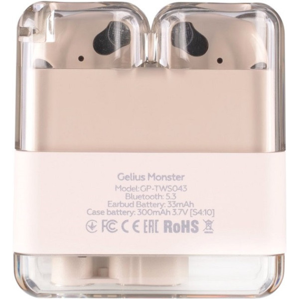 Bluetooth-гарнитура Gelius Monster GP-TWS043 Biege