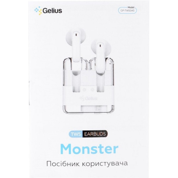 Bluetooth-гарнитура Gelius Monster GP-TWS043 Biege