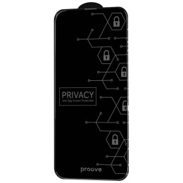 Защитное стекло Proove Privacy для iPhone 15 Pro Max Black (PGPPRI15PM01)