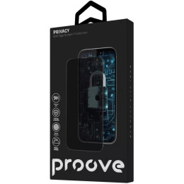Захисне скло Proove Privacy для iPhone 15 Pro Max Black (PGPPRI15PM01)