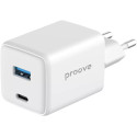 Мережевий зарядний пристрій Proove Pocket GaN Plus 45W (Type-C + USB) White (WCPG45110002)