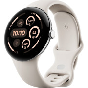 Смарт-часы Google Pixel Watch 3 41mm Wi-Fi Polished Silver Aluminum Case/Porcelain Active Band