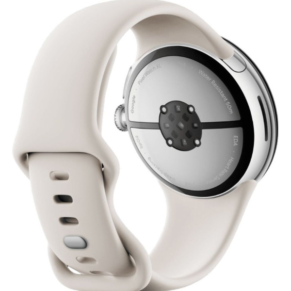 Смарт-годинник Google Pixel Watch 3 41mm Wi-Fi Polished Silver Aluminum Case/Porcelain Active Band