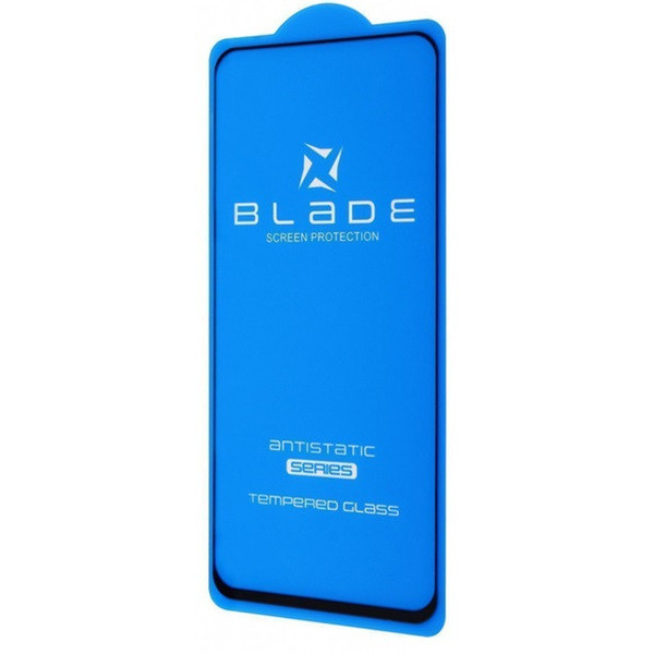 Защитное стекло BLADE ANTISTATIC Series Full Glue для Samsung A52 4G/A52 5G/A52s/A53/S20 FE Black