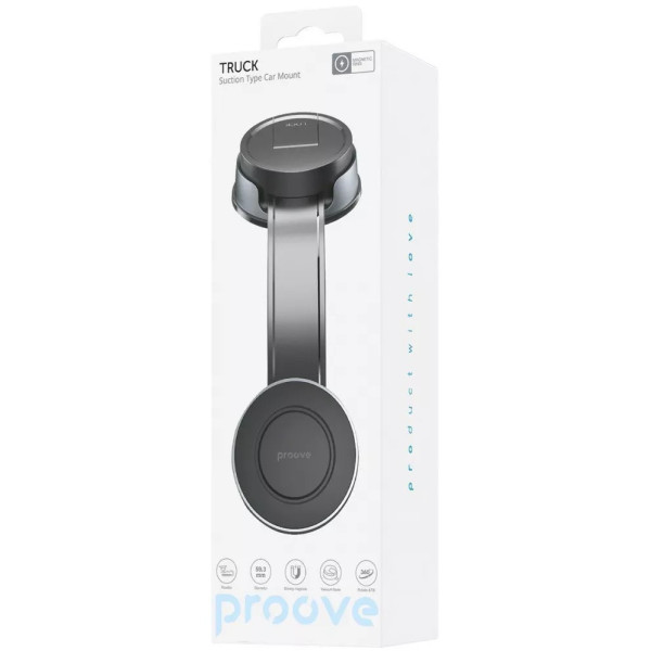 Автомобільний тримач Proove Truck Suction Type Car Mount Black (CHPT00000001)