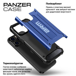 Чохол ArmorStandart Panzer для Xiaomi Redmi Note 14 4G Dark Blue (ARM79840)