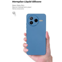 Чехол ArmorStandart ICON Camera Cov для Xiaomi Poco F7 Pro Dark Blue (ARM80362)
