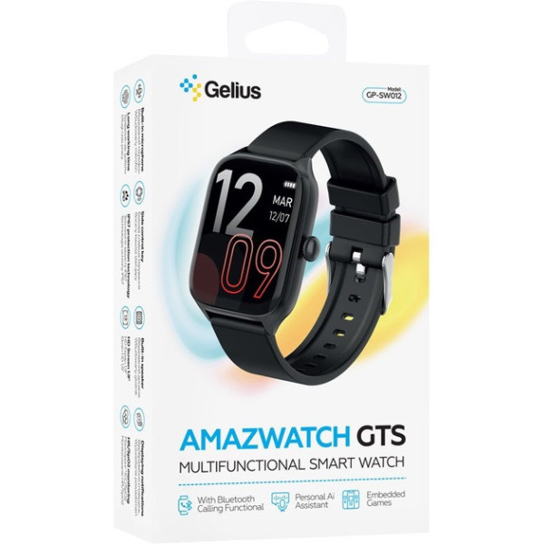 Смарт-годинник Gelius Amazwatch GTS GP-SW012 Black