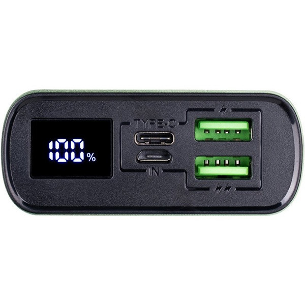Power bank Gelius Lightstone GP-PB300i 20000mAh 22.5W QC+PD Green