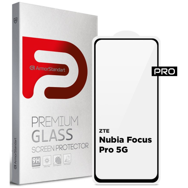 Захисне скло ArmorStandart Pro для ZTE Nubia Focus Pro 5G Black (ARM78908)