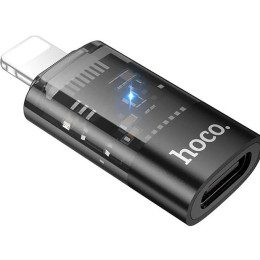 Адаптер Hoco UA36A Lightning to USB Black