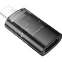 Адаптер Hoco UA36A Lightning to USB Black