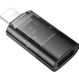Адаптер Hoco UA36A Lightning to USB Black
