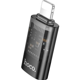 Адаптер Hoco UA36A Lightning to USB Black