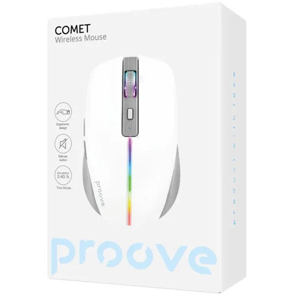 Мишка Proove Comet White (WMCM00022002)