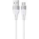 Кабель Proove Soft Silicone USB to Micro 2.4A 1m White (CCSO20001302)
