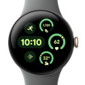 Смарт-часы Google Pixel Watch 3 41mm Wi-Fi Champagne Gold Aluminum Case/Hazel Active Band