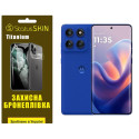 Поліуретанова плівка StatusSKIN Titanium для Motorola Edge 60 Pro Глянцева