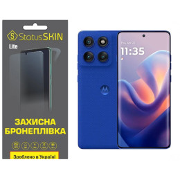 Полиуретановая пленка StatusSKIN Lite для Motorola Edge 60 Pro Глянцевая