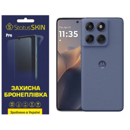 Полиуретановая пленка StatusSKIN Pro для Motorola Edge 60 Fusion Матовая